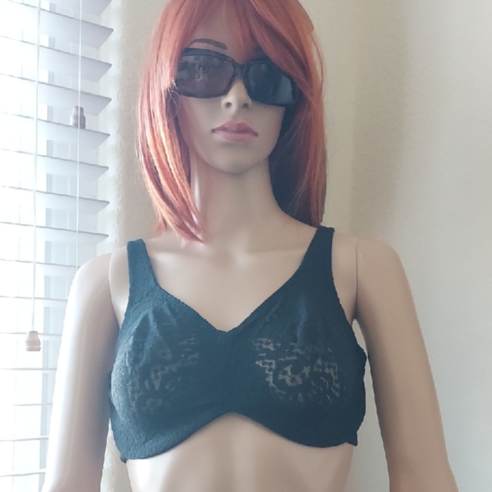 Two (2) Wacoal Elegant Black Lace Bras